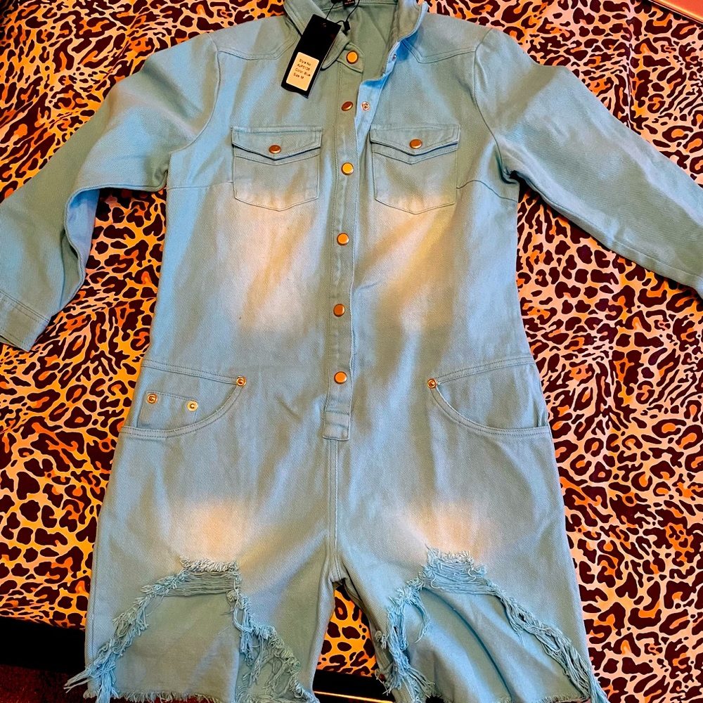 Jean jumpsuit
